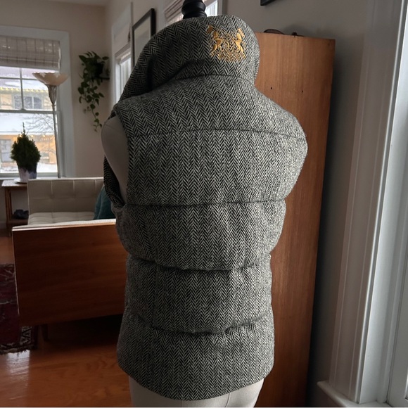 RARE Ralph Lauren RUGBY Down-Filled Wool Puffer Vest - Picture 2 of 9